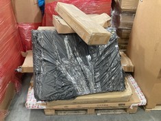 PALLET OF ASSORTED ITEMS / FURNITURE TO INCLUDE AVC DESIGNS WHITE MDF SMALL RADIATOR COVER