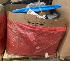 PALLET OF ASSORTED ITEMS TO INCLUDE INTEX INFLATABLE PULL OUT SOFA