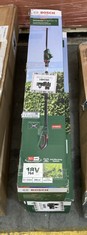 2 X BOSCH UNIVERSAL 18V HEDGE POLE 18