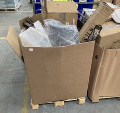 PALLET OF ASSORTED ITEMS TO INCLUDE BEBECONFORT ESSENTIAL BOOSTER SEAT IN WARM GREY