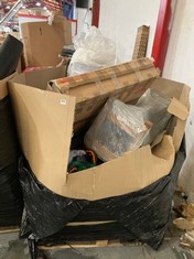 PALLET OF ASSORTED ITEMS TO INCLUDE GARDENLINE GARDEN HEDGE TRIMMER