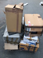 PALLET OF ASSORTED ITEMS TO INCLUDE SHARP COMPACT MICROWAVE OVEN