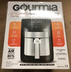 GOURMIA DIGITAL AIR FRYER GAF798, 6.6L, BLACK.: LOCATION - A