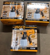 3 X INC-CO SPRAY GUN: LOCATION - A