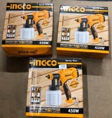 3 X INC-CO SPRAY GUN: LOCATION - A