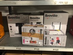 QUANTITY OF KITCHEN & APPLIANCES ITEMS TO INCLUDE BREVILLE BLEND ACTIVE PERSONAL BLENDER & SMOOTHIE MAKER | 350W | 2 PORTABLE BLEND ACTIVE BOTTLES (600ML) | LEAK PROOF LIDS | WHITE & PINK [VBL248]: L