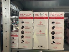 QUANTITY OF HEALTH & BEAUTY ITEMS TO INCLUDE REVLON ONE-STEP HAIR DRYER AND VOLUMIZER FOR MID TO LONG HAIR (ONE-STEP, 2-IN-1 STYLING TOOL, IONIC AND CERAMIC TECHNOLOGY, UNIQUE OVAL DESIGN) RVDR5222: