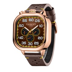 GAMAGES OF LONDON LIMITED EDITION HAND ASSEMBLED VERTICAL ASTUTE AUTOMATIC BROWN - SKU: GA1742 RRP £710: LOCATION - TOP 50 RACK