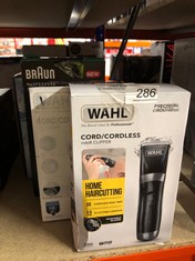 QUANTITY OF HEALTH & BEAUTY ITEMS TO INCLUDE WAHL CORD/CORDLESS HAIR CLIPPER, FATHER'S DAY GIFT, RECHARGEABLE CORDLESS CLIPPERS, CLIPPER KIT FOR MEN, RINSEABLE BLADES, HOME HAIR CUTTING, CLIPPERS WIT