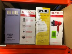 QUANTITY OF HEALTH & BEAUTY ITEMS TO INCLUDE WAHL HAIRDRYER, POWERPIK 2, DRYER FOR WOMEN, HAIR DRYER WITH PIK ATTACHMENT, AFRO HAIRDRYER, AFRO-CARIBBEAN HAIR, THREE HEAT SETTINGS, ANTI-FRIZZ DRYING,