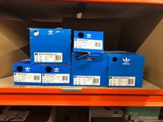 QUANTITY OF CLOTHING & APPAREL ITEMS TO INCLUDE ADIDAS WOMEN'S ADILETTE ESSENTIAL W SLIPPERS, SUPER POP/SUPER POP/SUPER POP, 8 UK:: LOCATION - C