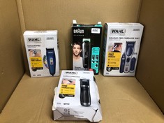 QUANTITY OF HEALTH & BEAUTY ITEMS TO INCLUDE BRAUN 6-IN-1 ALL-IN-ONE SERIES 3, MALE GROOMING KIT WITH BEARD TRIMMER, HAIR CLIPPERS & PRECISION TRIMMER, 5 ATTACHMENTS, GIFTS FOR MEN, UK 2 PIN PLUG, MG