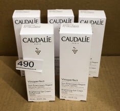 5 X CAUDALIE VINOPERFECT DARK CIRCLE BRIGHTENING EYE CREAM WITH NIACINAMIDE - 15ML.: LOCATION - C