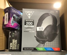 QUANTITY OF TECH & GAMING ITEMS TO INCLUDE TURTLE BEACH RECON 200 GEN 2 AMPLIFIED GAMING HEADSET - PS4, PS5, XBOX SERIES X|S ONE, NINTENDO SWITCH & PC: LOCATION - C