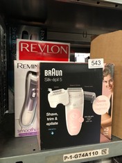 QUANTITY OF HEALTH & BEAUTY ITEMS TO INCLUDE BRAUN SILK-ÉPIL 5 EPILATOR, HAIR REMOVAL, 3 IN 1, INCLUDES SHAVER & TRIMMER HEAD, CORDLESS, GENTLE HAIR REMOVAL SETTING, WET & DRY, 100% WATERPROOF, UK 2