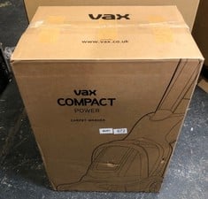 VAX COMPACT POWER CARPET CLEANER | QUICK, COMPACT AND LIGHT | PERFECT FOR SMALL SPACES - CWCPV011, 3.4 LITRE, 800W, WHITE, ONE SIZE.: LOCATION - E