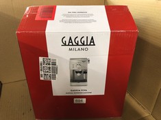 GAGGIA VIVA PRESTIGE COFFEE MAKER.: LOCATION - E