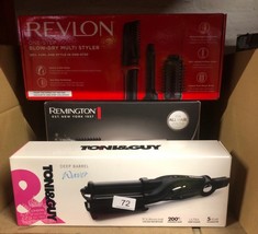 QUANTITY OF HEALTH & BEAUTY ITEMS TO INCLUDE TONI & GUY DEEP BARREL HAIR WAVER, 32 MM - BLACK: LOCATION - A