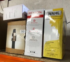 QUANTITY OF  ITEMS TO INCLUDE REVLON ONE-STEP HAIR DRYER AND VOLUMIZER FOR MID TO LONG HAIR (ONE-STEP, 2-IN-1 STYLING TOOL, IONIC AND CERAMIC TECHNOLOGY, UNIQUE OVAL DESIGN) RVDR5222: LOCATION - G