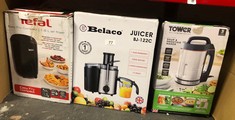 QUANTITY OF KITCHEN & APPLIANCES ITEMS TO INCLUDE BELACO JUICER MAKING MACHINE WHOLE FRUIT AND VEGETABLE JUICE EXTRACTOR STRONG HOUSING 500W: LOCATION - A