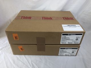 2X LENOVO THINKPAD ULTRABASE SERIES 3 LAPTOP DOCK: MODEL NO OA33932. (SEALED UNIT).: LOCATION - TECH & GAMING