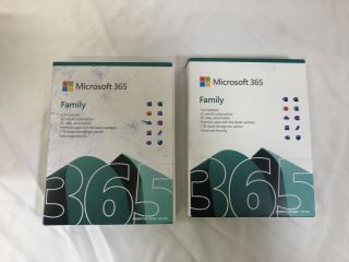 X2, 12 MONTH, 1-6 PEOPLE, FAMILY MICROSOFT 365 SUBSCRIPTION.: LOCATION - TECH & GAMING