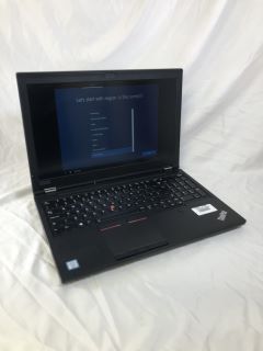 LENOVO THINKPAD P52 512GB LAPTOP INTEL XEON E-2176M, 16GB RAM, (15.5" SCREEN): LOCATION - TECH & GAMING