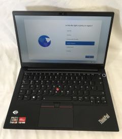 LENOVO THINKPAD E14 GEN 4 1TB SSD LAPTOP: MODEL NO 31P21EB005SGE. AMD RYZEN 7 5825U, 16GB RAM, 14":: LOCATION - TECH & GAMING