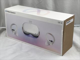 META QUEST 2 128GB VR HEADSET (RRP - £200): MODEL NO KW49CM:: LOCATION - TECH & GAMING