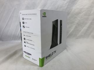 NVIDIA SHIELD TV 4K HDR ANDROID TV PRO SMART TV (RRP - £187): MODEL NO P2897: LOCATION - TECH & GAMING