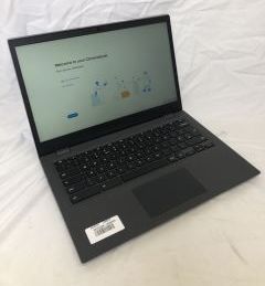 LENOVO CHROMEBOOK 14E 64GB EMMC LAPTOP: MODEL NO SL10R25219. AMD A4-9120C RADEON R4, 4GB RAM, (14" SCREEN): LOCATION - TECH & GAMING