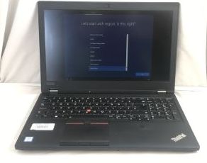 LENOVO THINKPAD 500GB STORAGE LAPTOP: MODEL NO 20MAS0AH00. INTEL XEON E-2176M, 16GB RAM, (15.5" SCREEN): LOCATION - TECH & GAMING