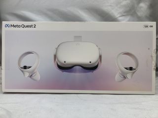 META QUEST 2 128GB VR HEADSET: MODEL NO KW49CM: LOCATION - TECH & GAMING