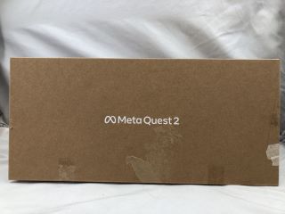 META QUEST 2 128GB VR HEADSET: MODEL NO KW49CM: LOCATION - TECH & GAMING