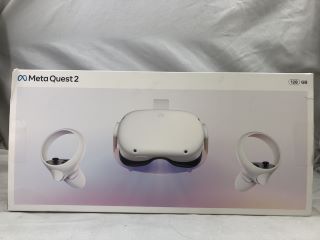 META QUEST 2 128GB VR HEADSET: MODEL NO KW49CM: LOCATION - TECH & GAMING