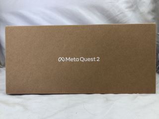 META QUEST 2 128GB VR HEADSET: MODEL NO KW49CM: LOCATION - TECH & GAMING