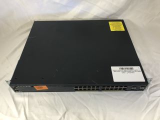 CISCO CATALYST 2960-X SERIES CAMPUS LAN SWITCHES - ACCESS: MODEL NO WS-C2960X-24PS-L: LOCATION - TECH & GAMING