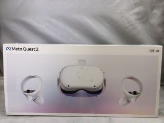 META QUEST 2 128GB VR HEADSET: MODEL NO KW49CM: LOCATION - TECH & GAMING