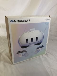 META QUEST 3 128GB RRP £479 VR HEADSET: MODEL NO S3A: LOCATION - TECH & GAMING