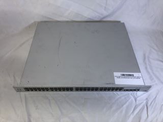 CISCO SWITCH LAYER BOX ETHERNET SWITCH: MODEL NO MS220-48LP-HW: LOCATION - TECH & GAMING