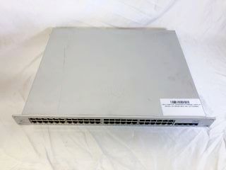 CISCO SWITCH LAYER BOX ETHERNET SWITCH: MODEL NO MS220-48LP-HW: LOCATION - TECH & GAMING