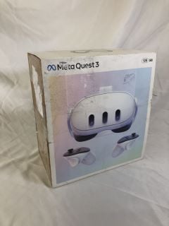 META QUEST 3 128GB RRP £479 VR HEADSET: MODEL NO S3A: LOCATION - TECH & GAMING