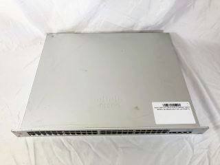 CISCO SWITCH LAYER BOX ETHERNET SWITCH: MODEL NO MS220-48LP-HW: LOCATION - TECH & GAMING