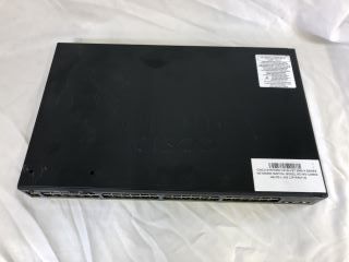 CISCO SYSTEMS CATALYST 2960-X SERIES NETWORK SWITCH: MODEL NO WS-C2960X-48LPS-L V05: LOCATION - TECH & GAMING