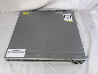 CISCO CATALYST 3850 48 NETWORK SWITCH: MODEL NO WS-C3850-48T-E V07: LOCATION - TECH & GAMING