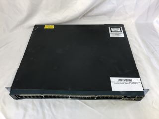 CISCO SYSTEMS CATALYST 2960-S SERIES POE+ 10G NETWORK SWITCH.: LOCATION - TECH & GAMING