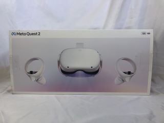 META QUEST 2 128GB VR HEADSET (RRP - £200): MODEL NO KW49CM: LOCATION - TECH & GAMING