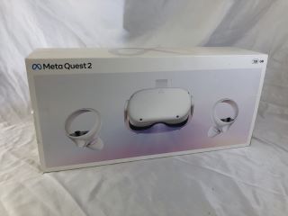 META QUEST 2 128GB VR HEADSET: MODEL NO KKW49CM: LOCATION - TECH & GAMING