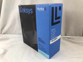 LINKSYS HYDRA 6 DUAL BAND MESH WI-FI 6 (AX3000) ROUTER (RRP - £125).: LOCATION - TECH & GAMING