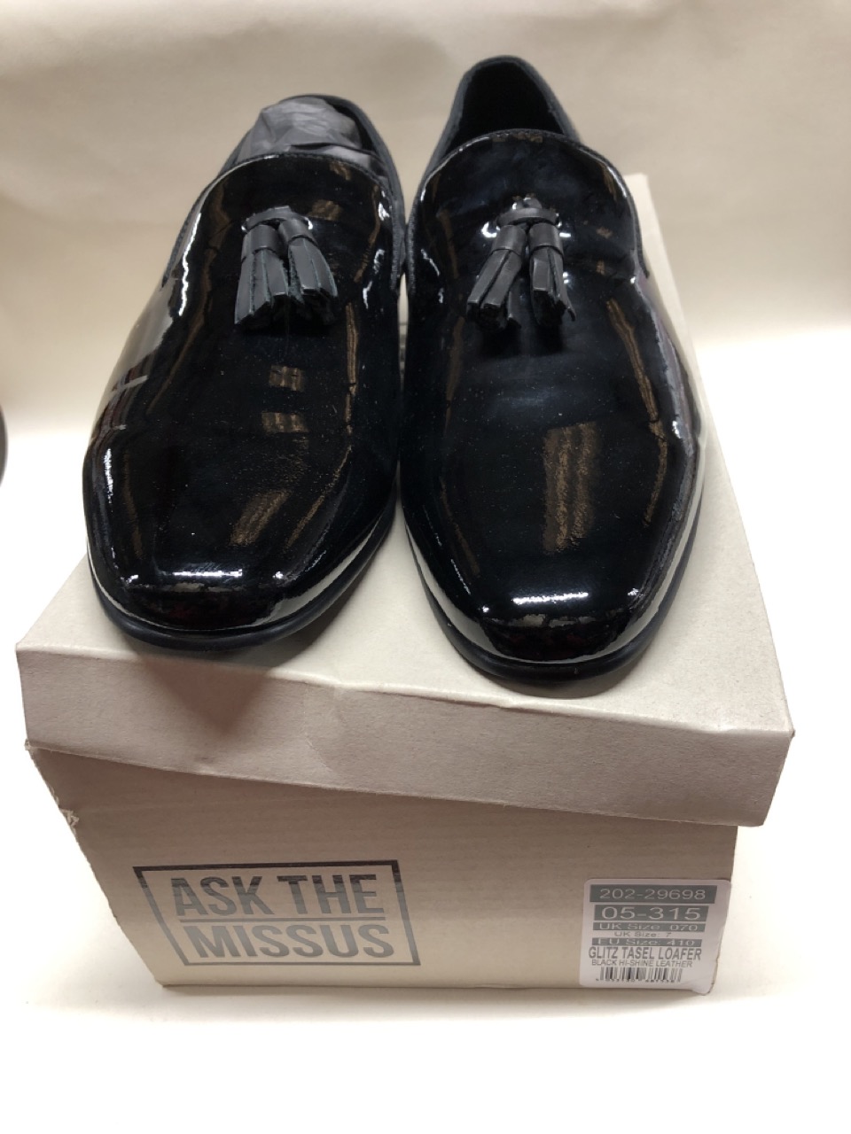 ask the missus tassel loafers